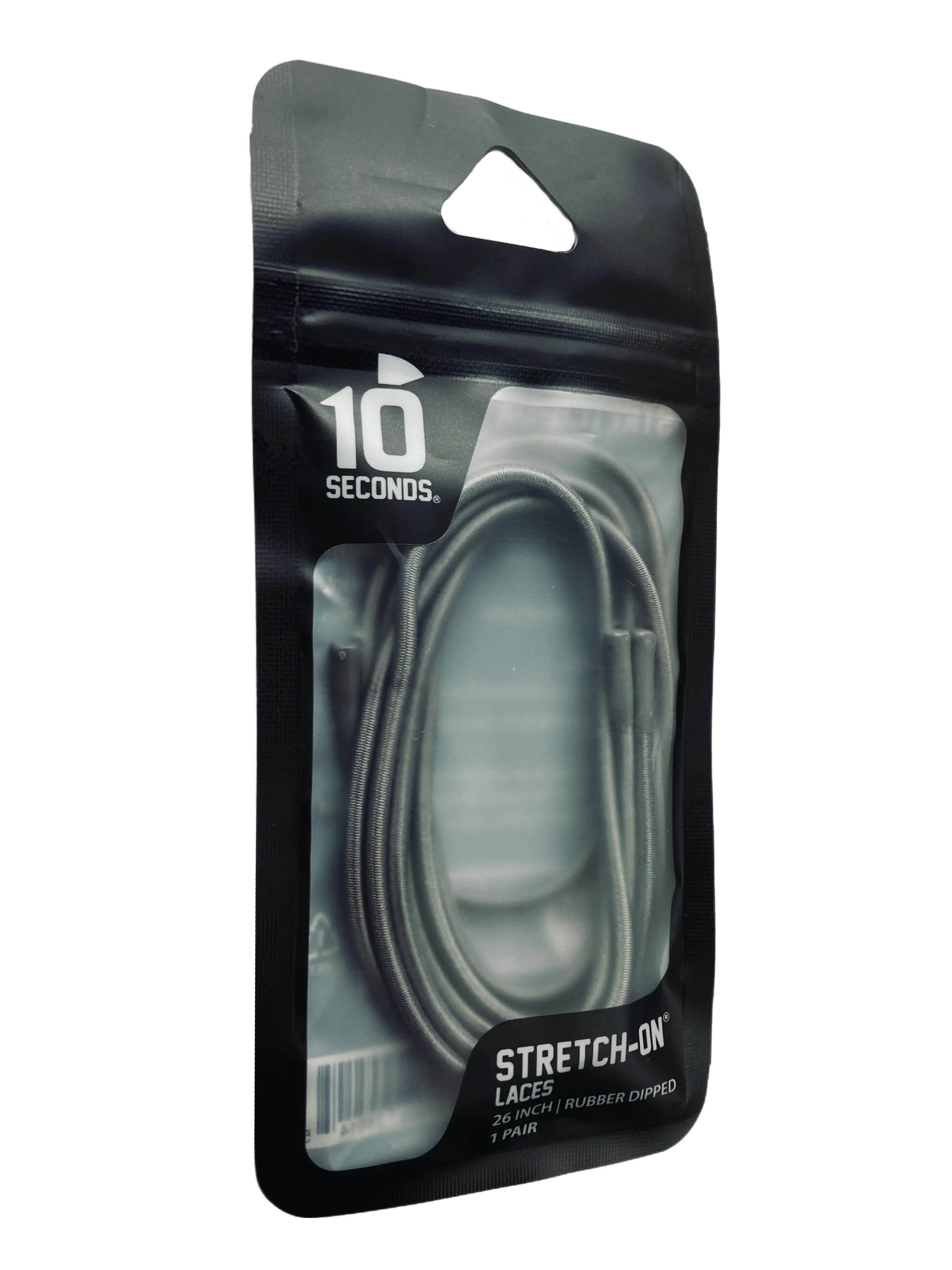 10 Seconds ® Stretch-On™ Lace | Grey - Rubber Dipped Tip