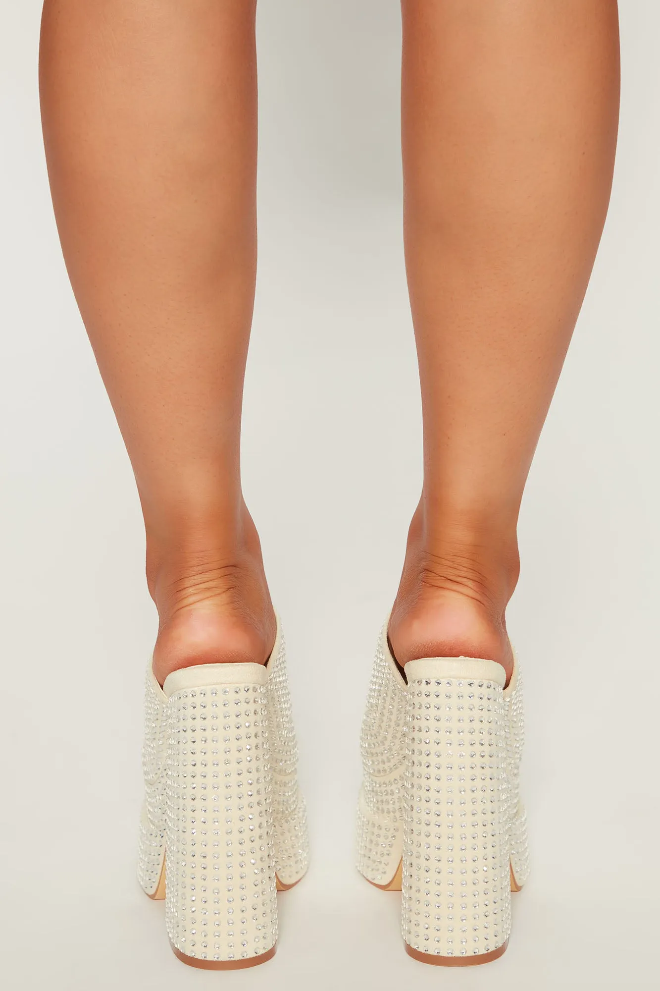 All For Tonight Platform Mules - Cream