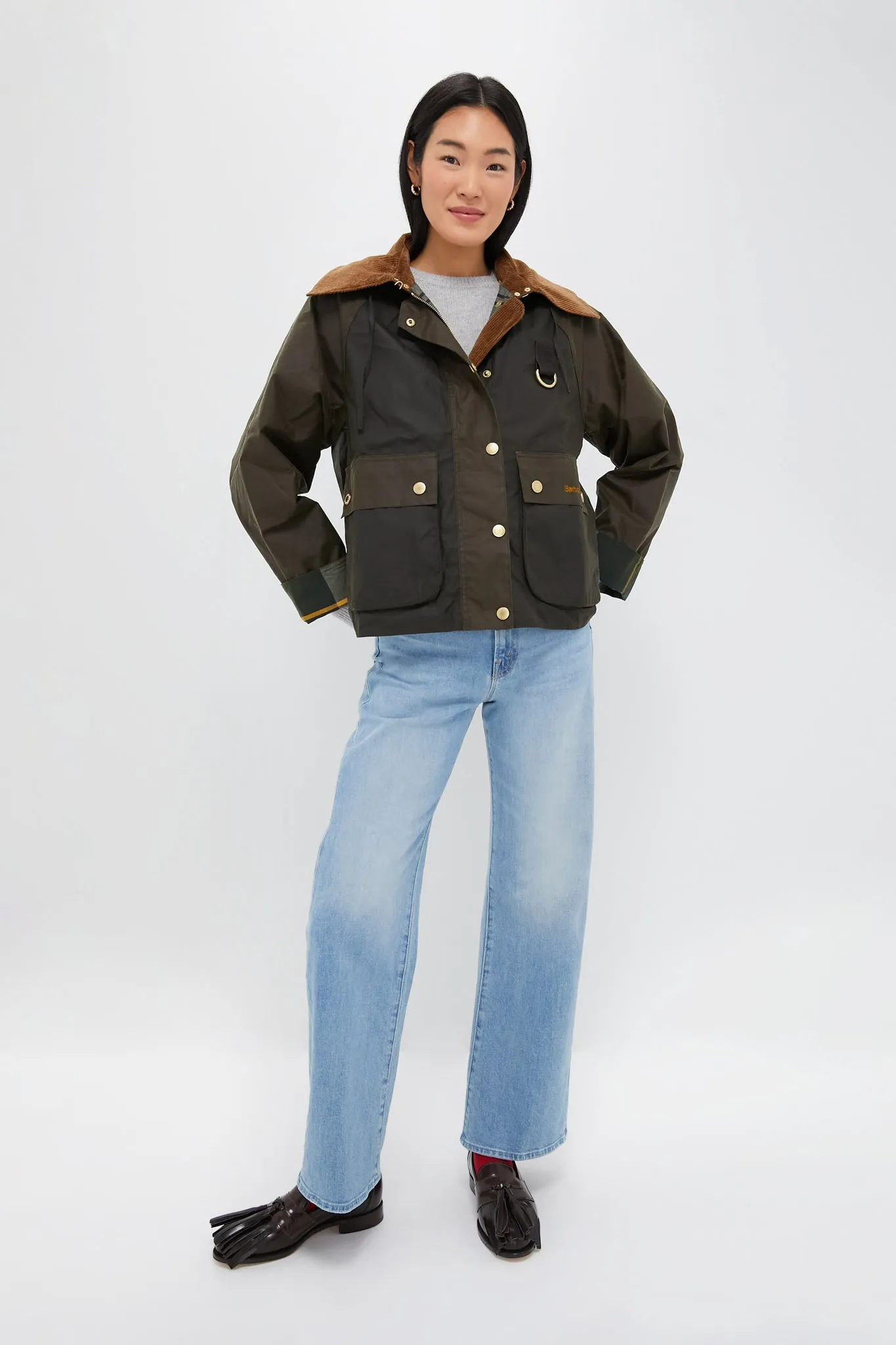 Archive Olive Reighton Wax Jacket