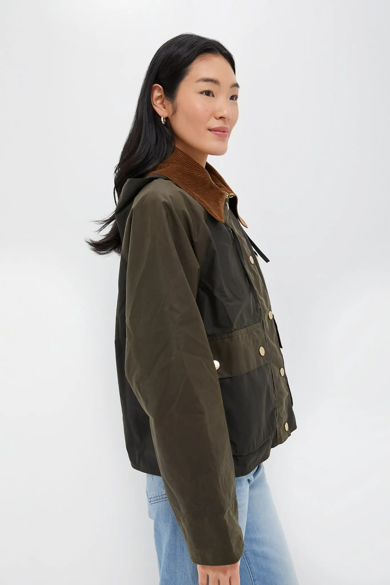 Archive Olive Reighton Wax Jacket