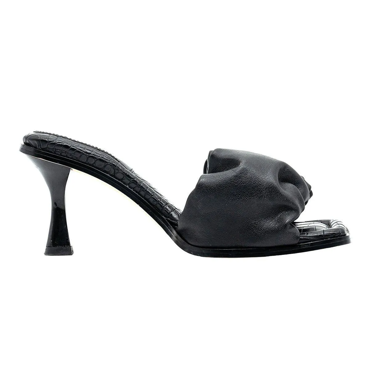 Circus Ny By Sam Edelman Slade High-Heel Sandals Leather Black Colour For Women