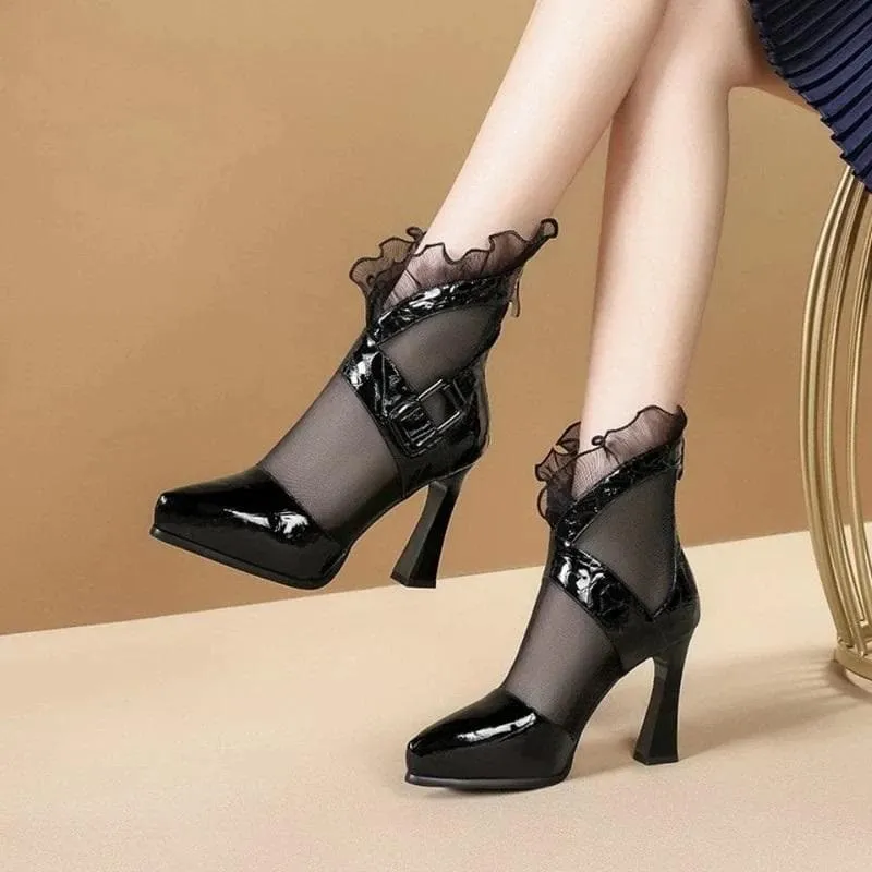 Classy Witch Pointed Toe High Heels