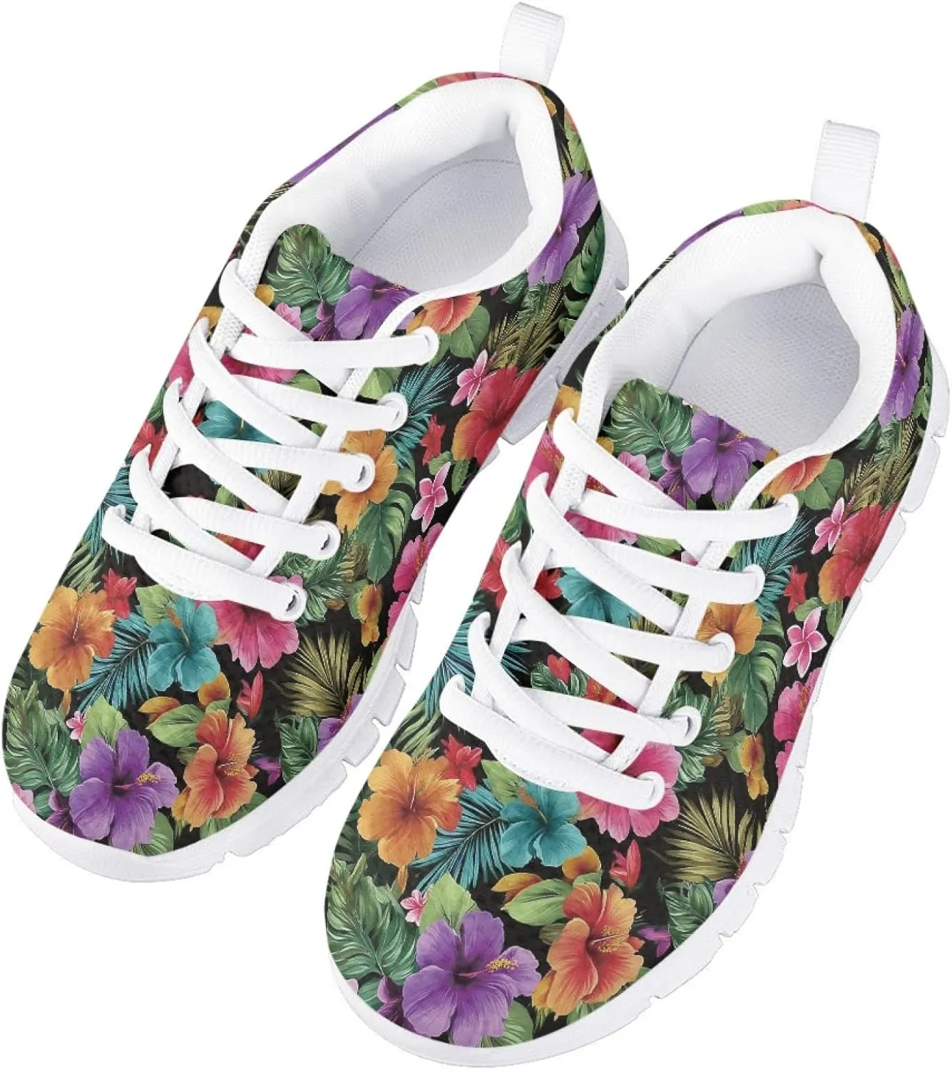 Cumagical Kids Sneakers Adjustable Lace up Breathable Running Shoes for School Sports Outdoor Play