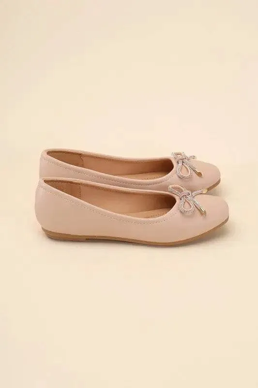 DOROTHY-77 Bow Ballet Flats
