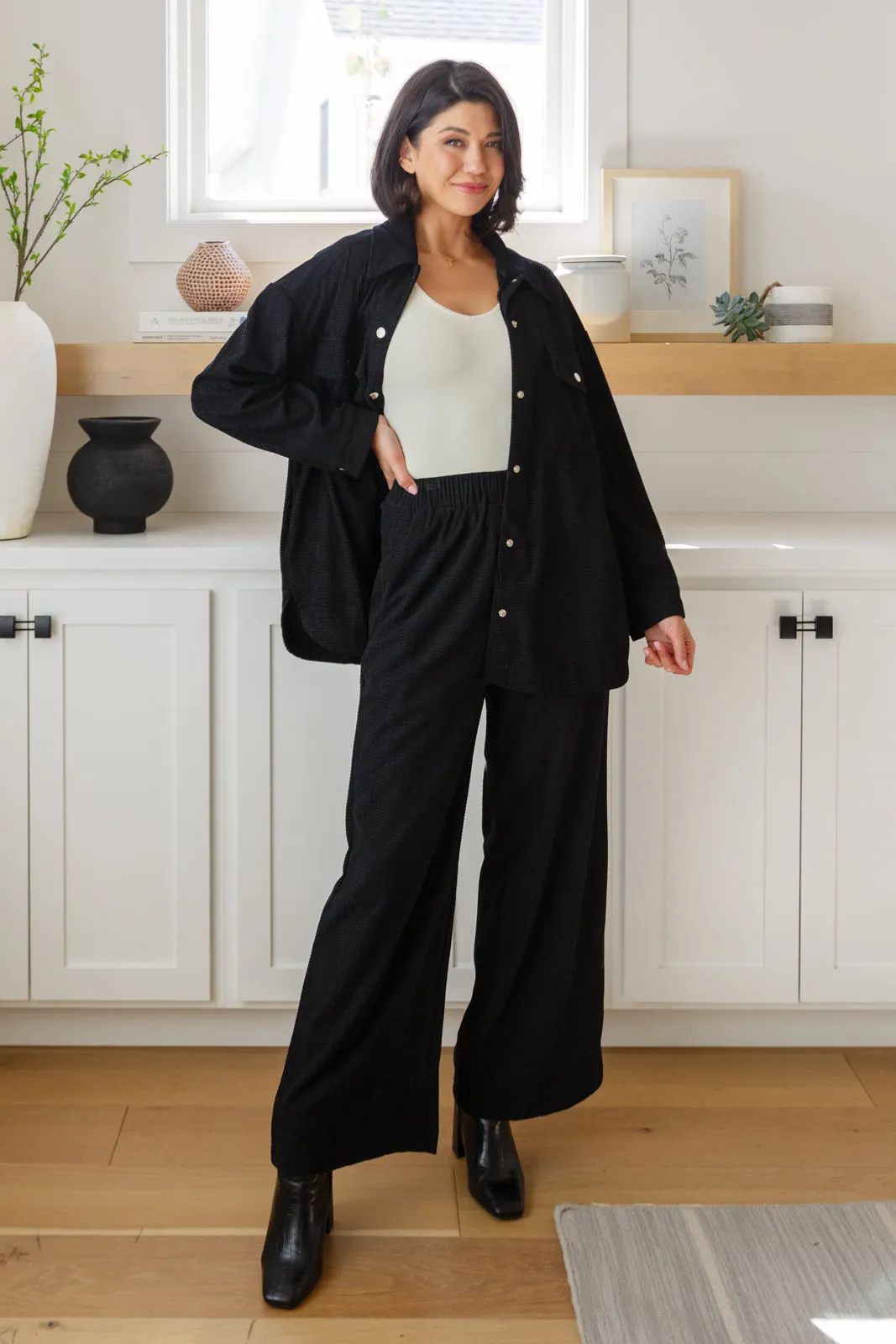 GeeGee Come Rain or Shine Wide Leg Pants
