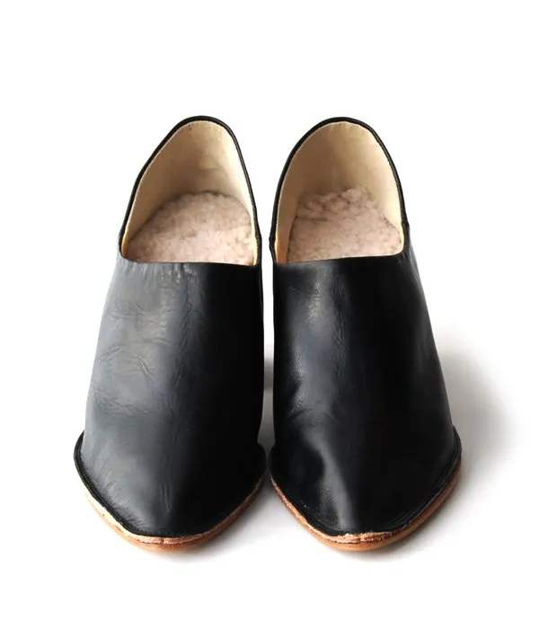 MAISON EUREKA/BABOUCHE PUMPS (BLACK)