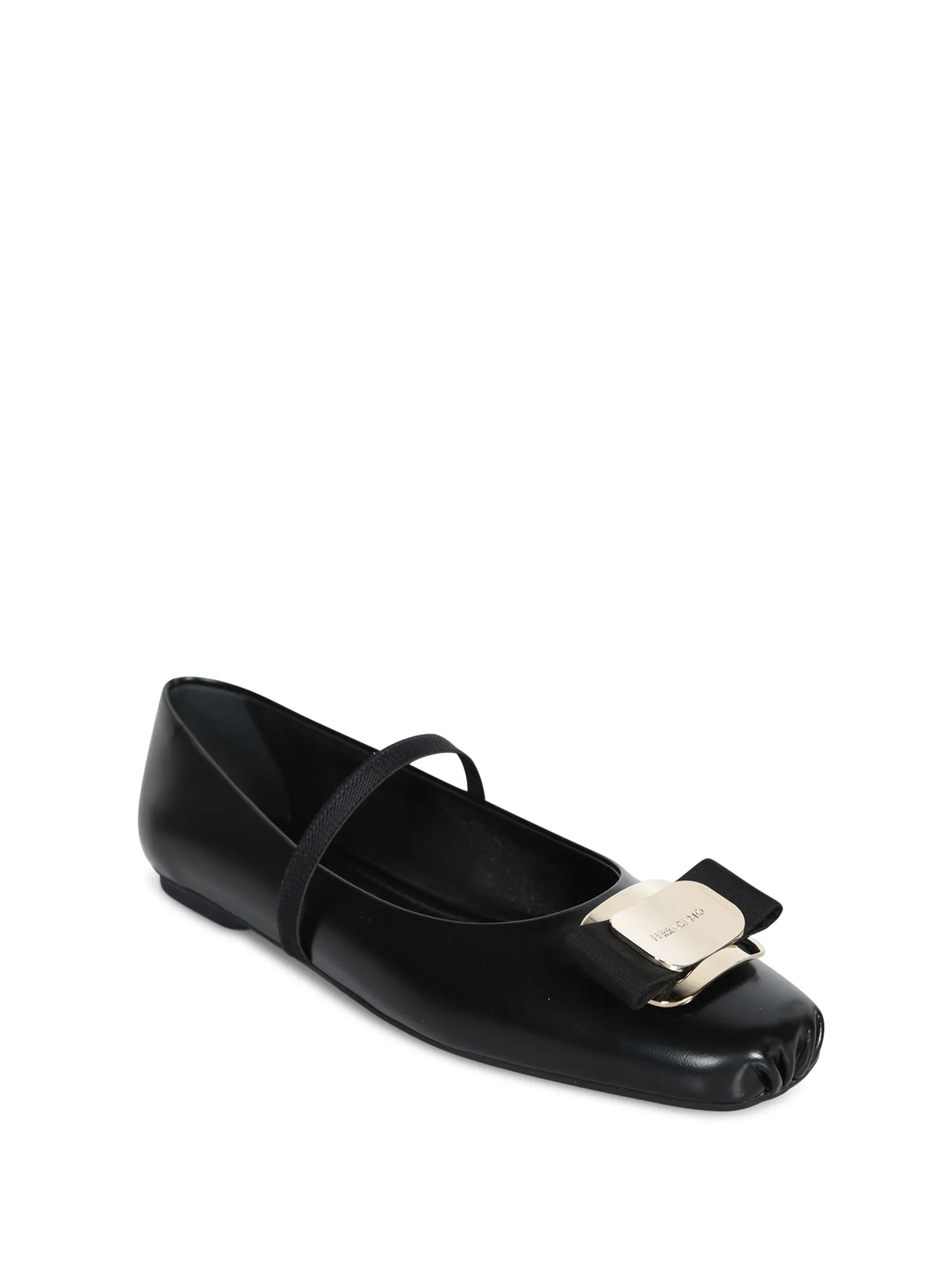 New Vara Black Ballerina Flats