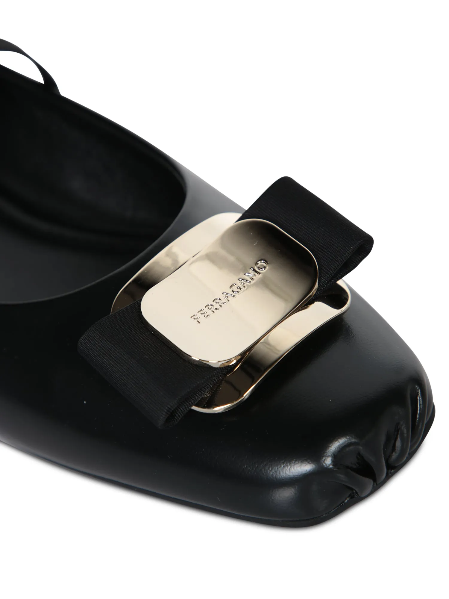 New Vara Black Ballerina Flats