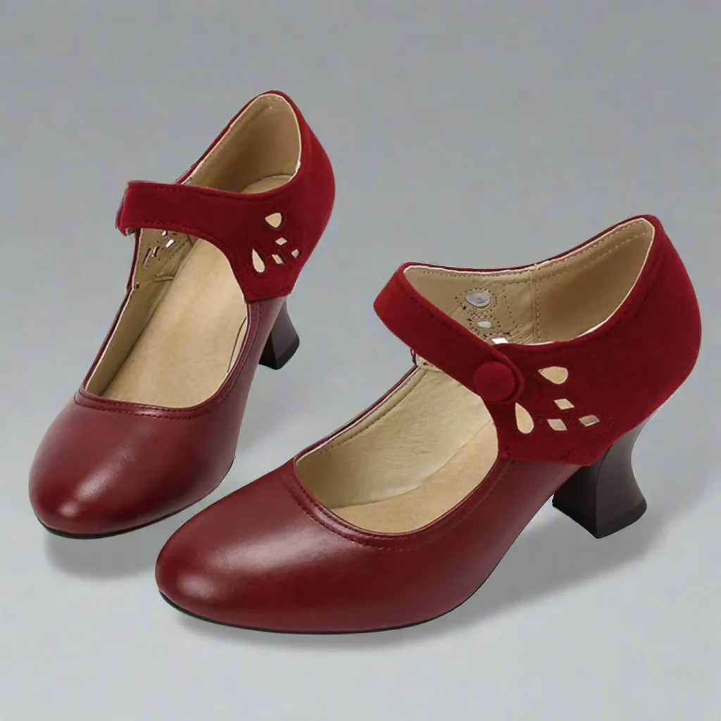 Philomara | Adorable Vegan Leather Pumps