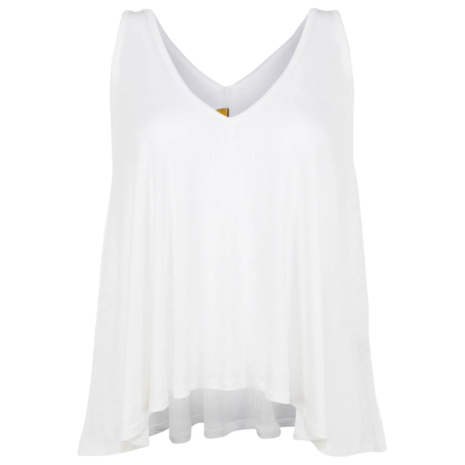 Rib Ramita Top - White