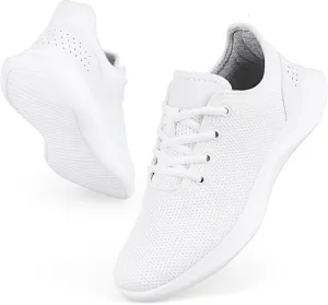 Sneakers for Women Men, Walking Shoes Tree Womens Runner Sneakers with Arch Support, Comfortable Lightweight Walking Sneakers, Non Slip Athletic Tennis Running Shoes for Gym Workout Yoga Walking