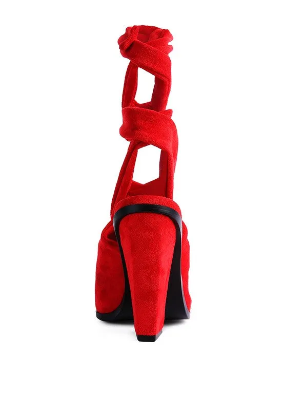 Statement Pointed Toe High Heel Mules