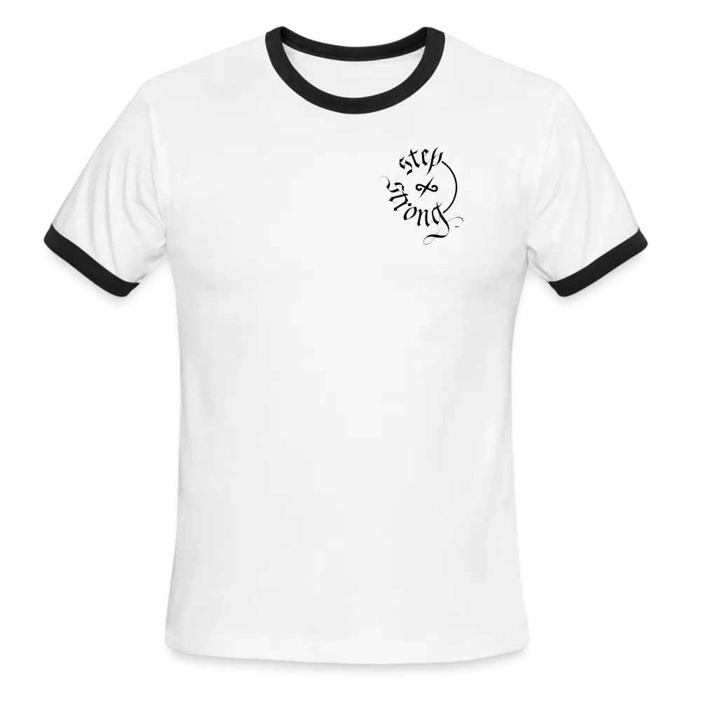 Step Strong Men's Ringer T-Shirt