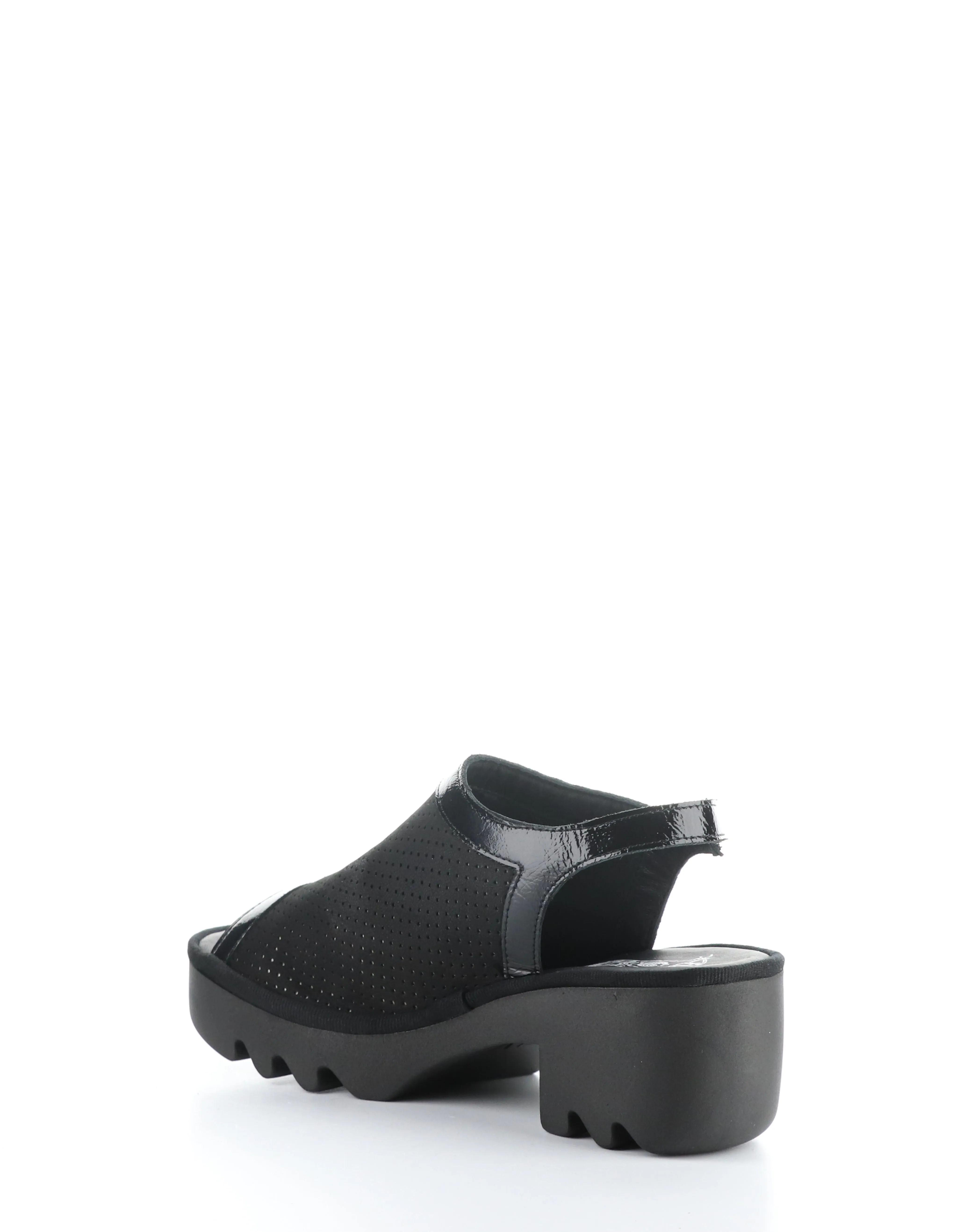 TEIF577FLY 000 BLACK Round Toe Sandals