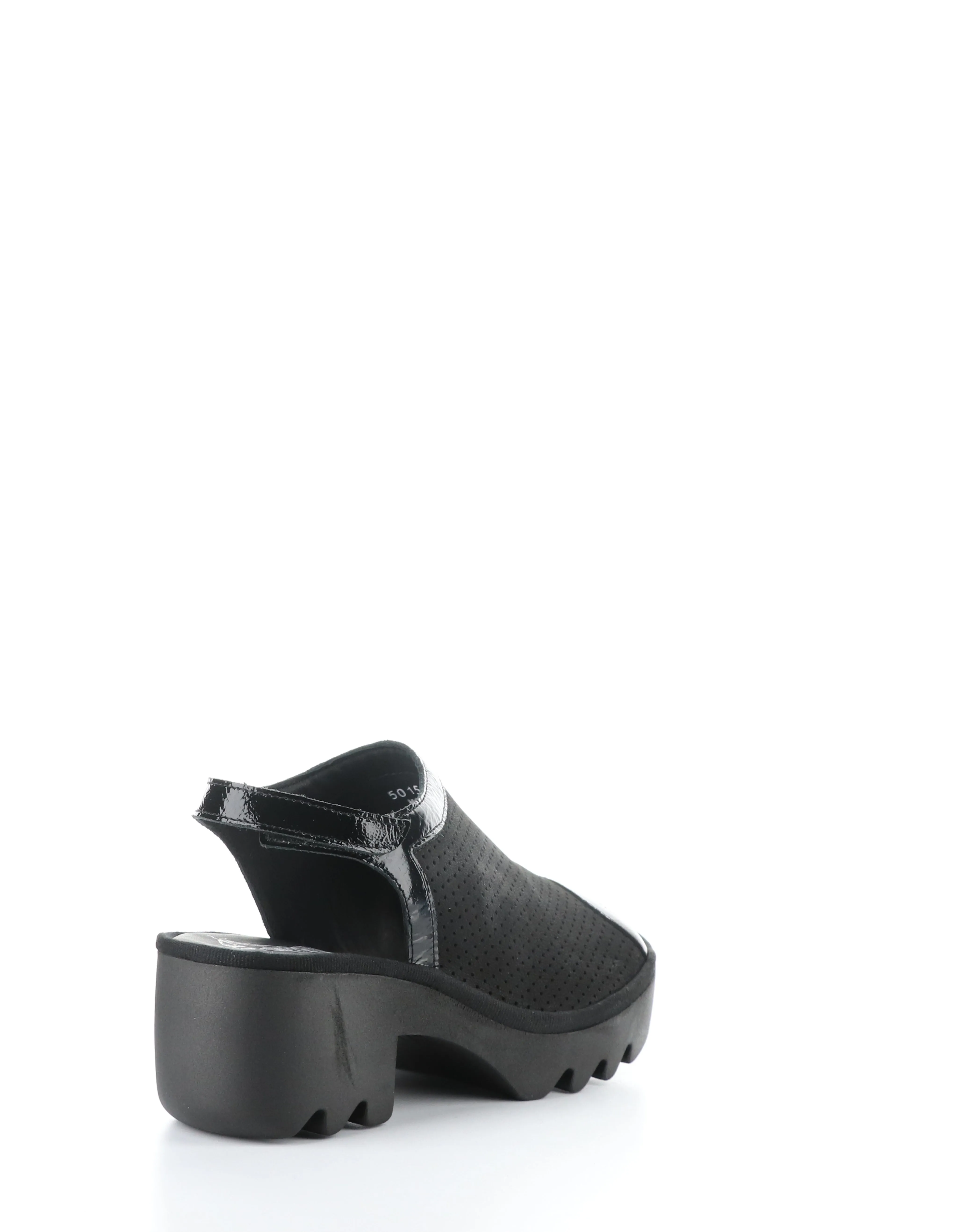 TEIF577FLY 000 BLACK Round Toe Sandals