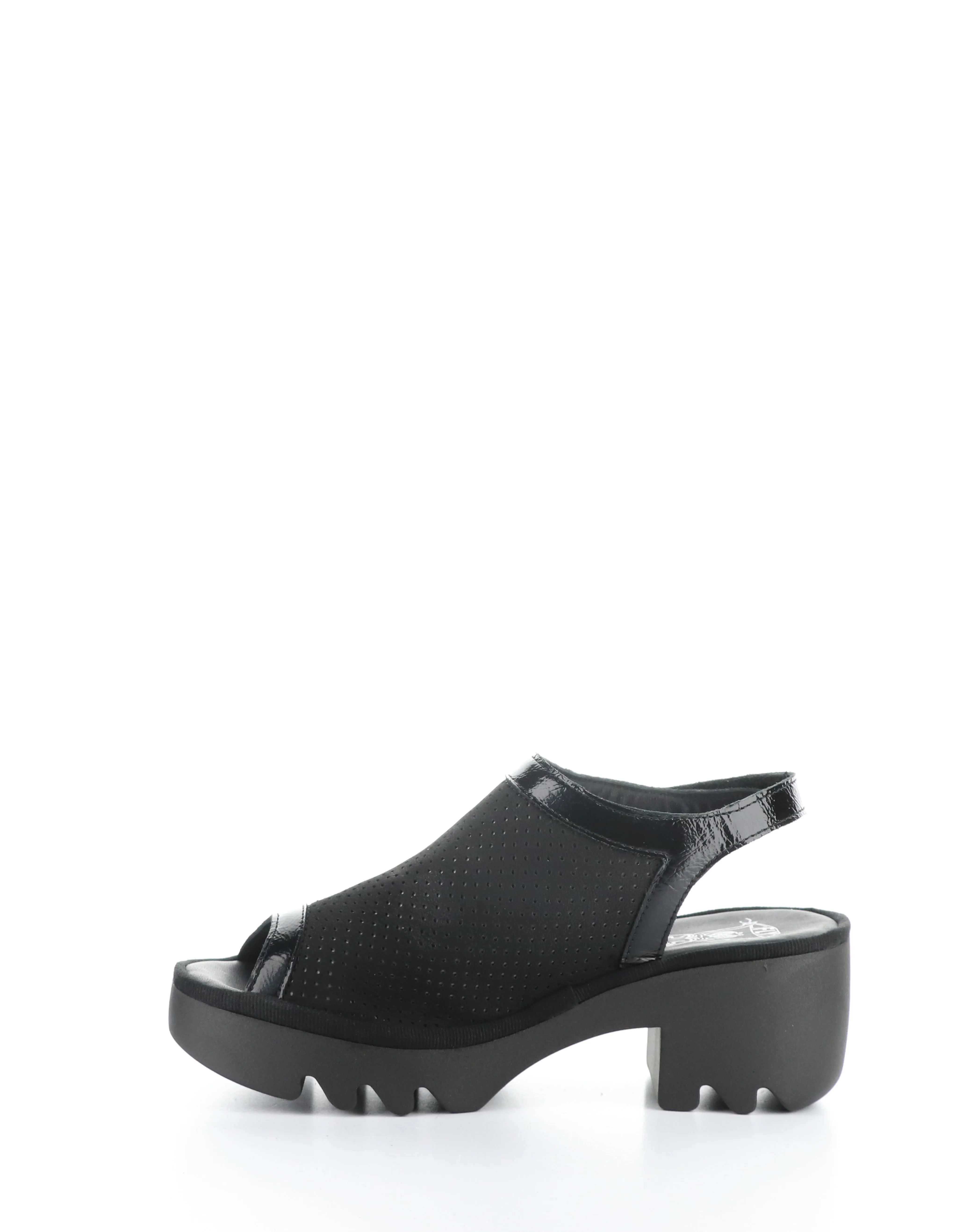 TEIF577FLY 000 BLACK Round Toe Sandals